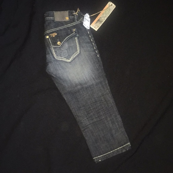 Mek USA Denim khora Capri pants size 23 - Picture 2 of 3